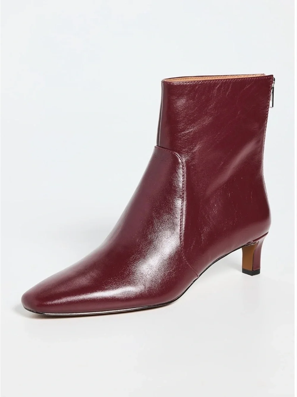 NWOB MADEWELL The Dimes Kitten Heel Genuine Leather Boots 7.5